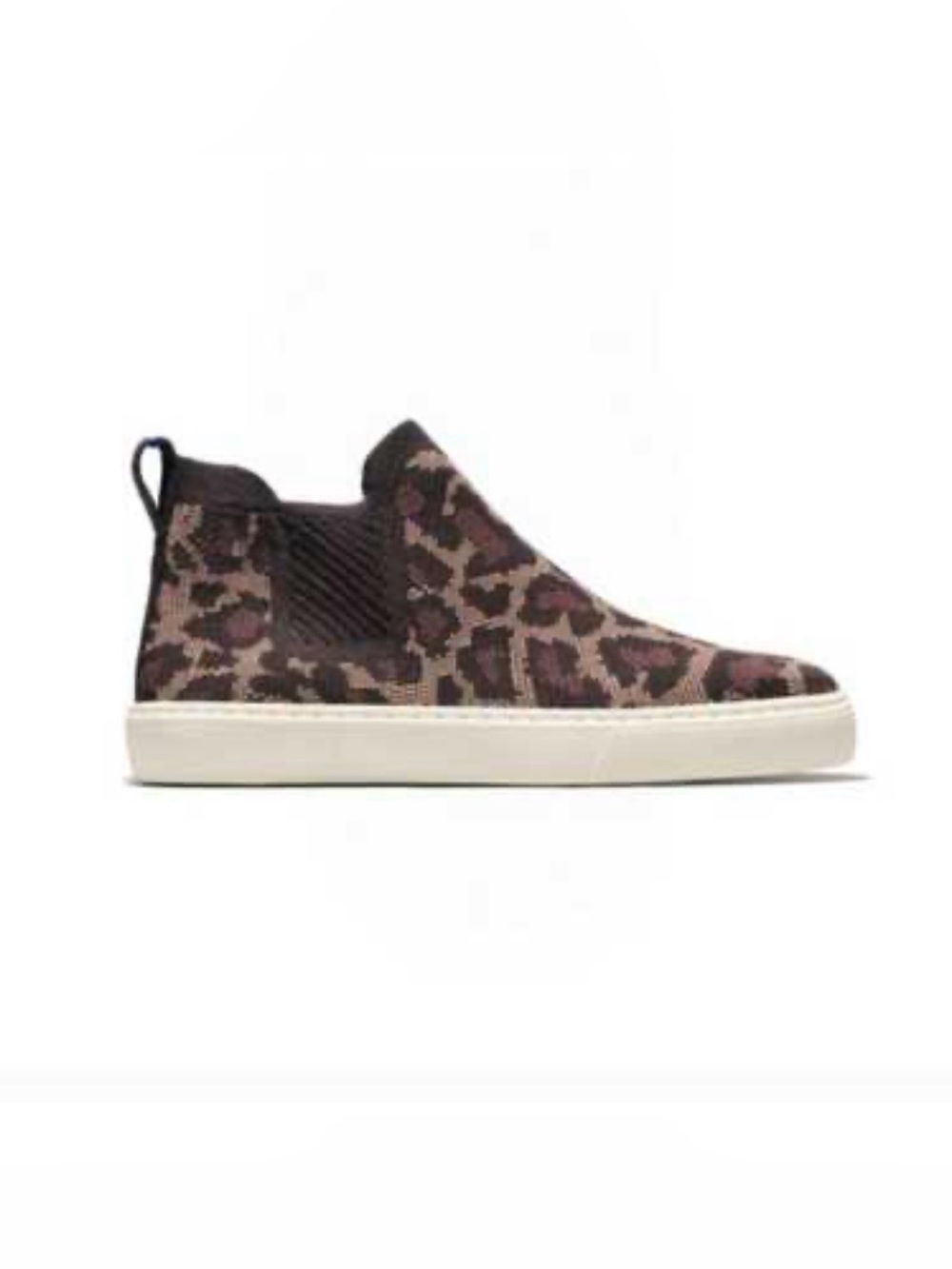 Rothy's Wildcat High Top Leopard Print Sneakers Sz 10